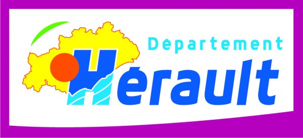 Avec le soutien du Département de l'Hérault. Logo Département Hérault