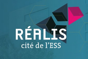 Avec le soutien de Réalis, cité de l'ESS. Logo Réalis cité de l'ESS
