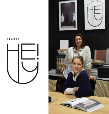 Claire Vauvarin et Julie Lacroux, associées et fondatrices de la SARL Studio Hey basée à la pépinière Granilia à Gaillac. Claire Vauvarin et Julie Lacroux, fondatrices et décoratrices d'intérieur de la SARL Studio Hey.