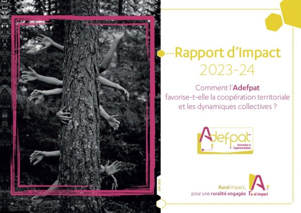Visuel de la couverture du rapport d'impact 2023-2024 de l'Adefpat Visuel de la couverture du rapport d'impact 2023-2024 de l'Adefpat