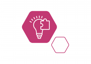 Pictogramme illustrant la créativité et l'innovation
