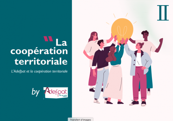 Couverture de la publication de l'Adefpat sur la coopération territoriale (Partie 2)