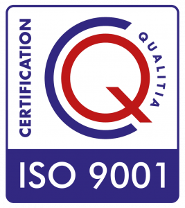 Logo officiel de la certification ISO 9001
